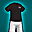 Professional Black Soccer Uniform.png